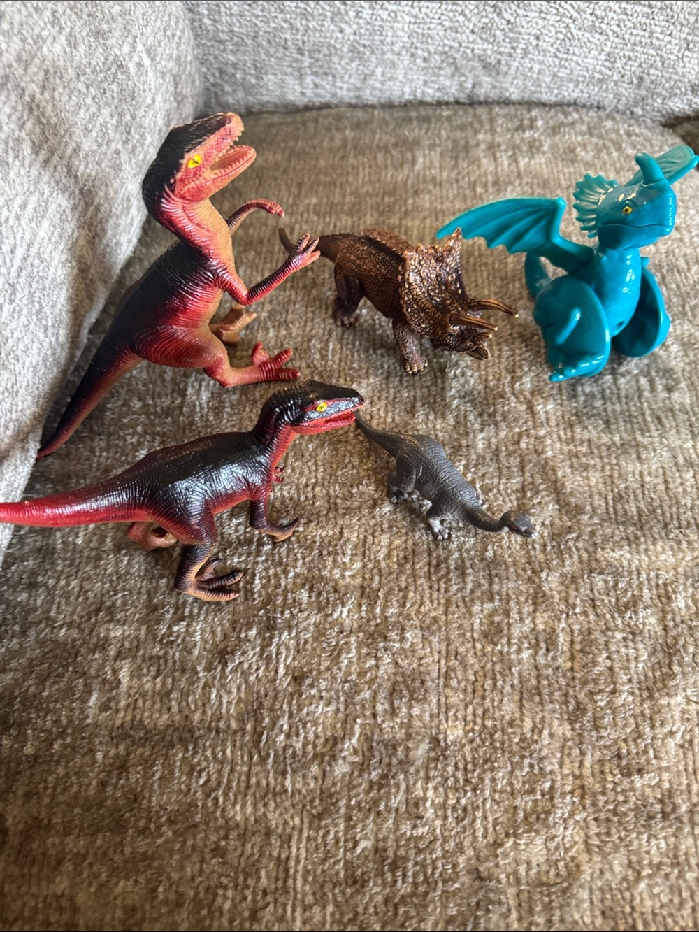Dinosaur Toy Set for Reptile Play